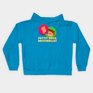 Brothercast Vertical Logo Kids Hoodie